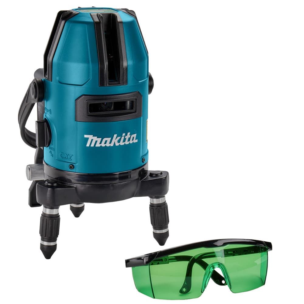 Makita SK40GDZ multi lijnlaser groen body 12V + bril