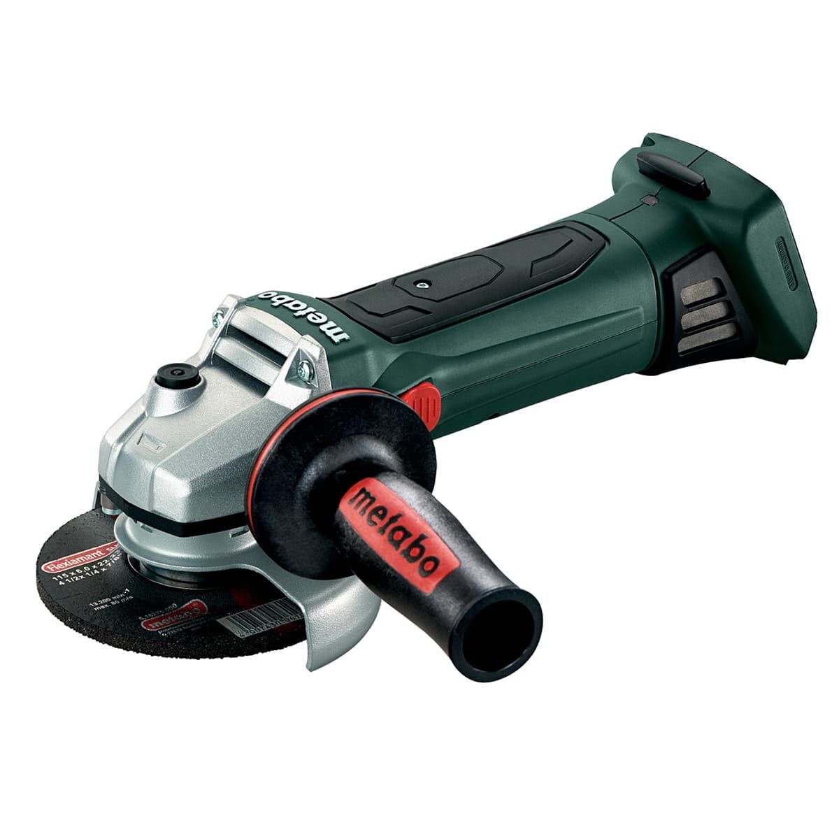 Metabo W 18 LTX 115 Quick accu haakse slijper body 18V